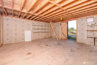 Lower Level of Outbuilding