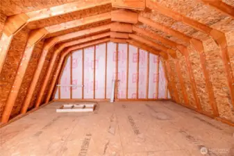 Upper Level of Outbuilding