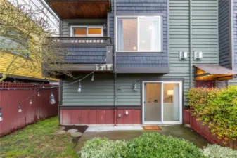 deck end has since been painted