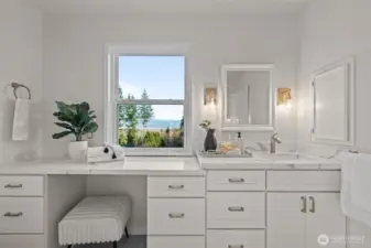 Primary Bath w/ View