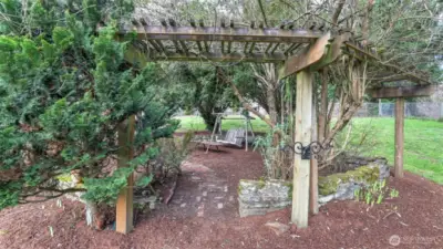 Hidden arbor is your private space to get away.