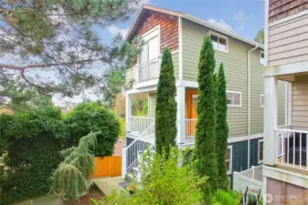 Located on the south end of the development.