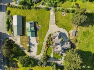 Aerial view of this amazing property.