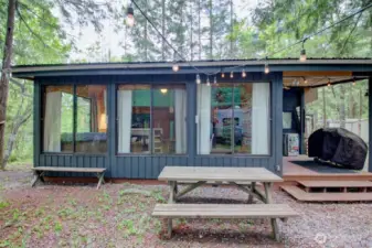 Space for picnics and other outdoor activities