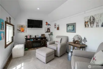 Cozy interior in studio