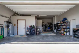 Large tandem garage