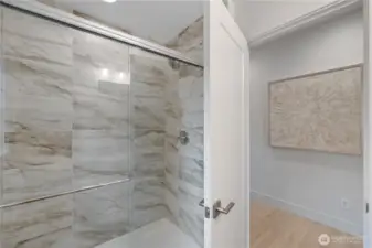 Main floor 3/4 bath.