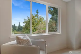 Beautiful territorial views out of primary bedroom windows.
