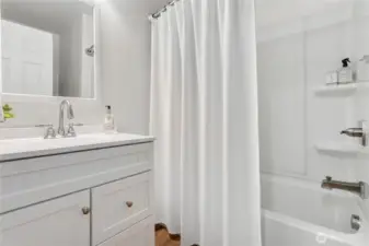 downstairs shared bath