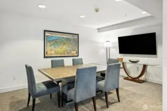 Community dining/conference room