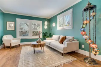 The main floor holds everything you need for the day from the living and dining room to a home office, to laundry and a ½ bath, while bedrooms wait on the quiet 2nd floor and the swim spa is ready out back.