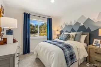 Disclaimer Secondary photos of same floor plan on different lot in different community: Photos are from another Luna, finishes, upgrades, and features may vary.