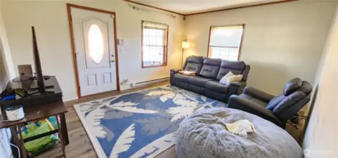 Living room in main house