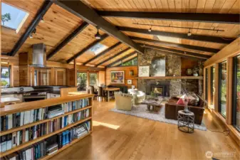 Great Room from office/tv area