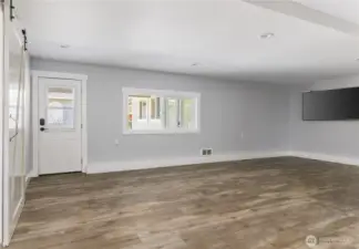 Two Private Entrances to Lower Level