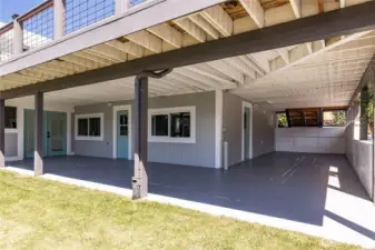 Two Private Entrances to Lower Level