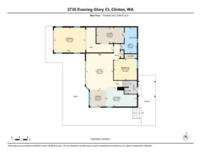 Upper Level. Dimensions deemed reliable but not guaranteed.