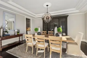 Dining Room With Thoughtful Design And Impeccable Craftsmanship Offers A Seamless Blend Of Comfort And Style.