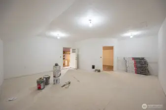 Storage area in Loft of shop