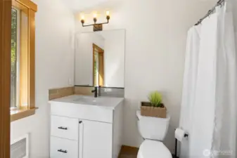 Main floor full bath