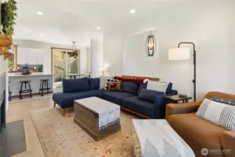 Cozy living room.