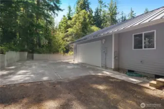 2 car garage - fully finished