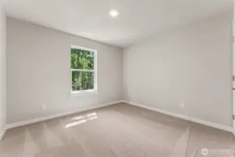 Main level bedroom.Photo's are for representational purposes only. Colors and finishes may differ.