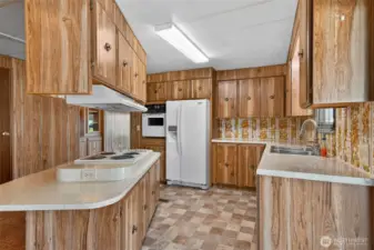 Newer fridge and newer dishwasher