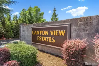 Canyon View Estates, a great place to call home!!