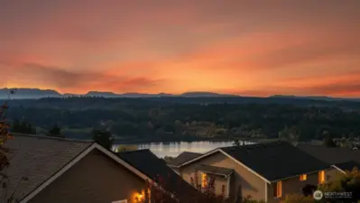 View from primary suite! Enhanced photo.