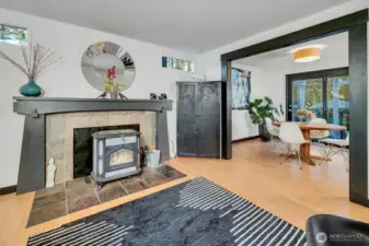 Woodstock Soapstone wood stove.