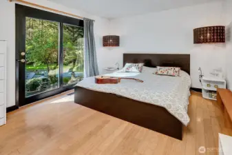 Main level flex room. Can easily be converted back to den or recreation room.