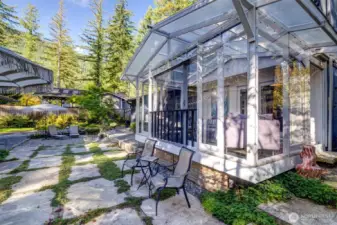 All season sunroom.