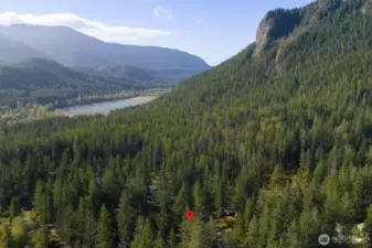 Just around the corner from Rattlesnake Lake!