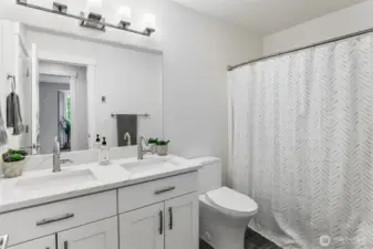 full bathroom upstairs