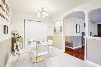 Main House dining room