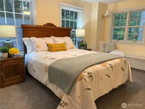 Beautiful upstairs bedroom.