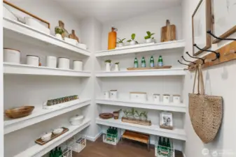 The rest of the butler's pantry. Amazing space!