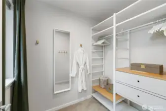 As you explore this splendid residence, you'll quickly discover that it's a testament to thoughtful design and luxury living. One remarkable feature that sets each bedroom apart is the inclusion of spacious walk-in closets. These closets aren't just functional; they are elegant and roomy, providing ample space for all your storage needs....
