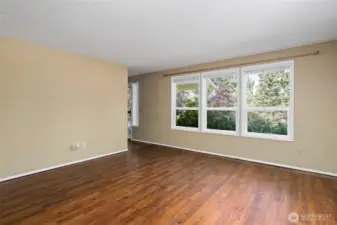 Lots of natural lighting.