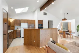 Virtually Staged Kitchen