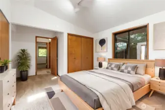 Virtually Staged Optional Bedroom 1