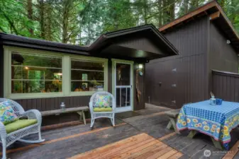 Ample space for gatherings.