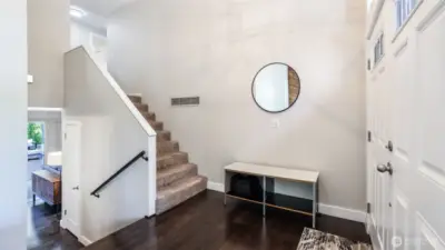 Step inside to a bright, open entry that sets the tone for the rest of the home.