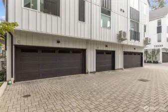 Rare 2 car attached garage and EV charging ready. End unit.