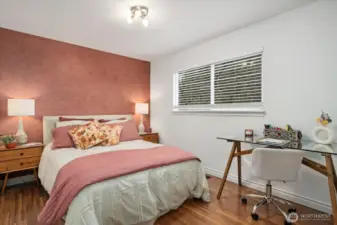 One of 3 generously sized light and bright guest bedrooms