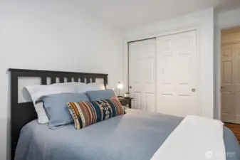 All the guest bedrooms have fabulous built-in closet organizers and storage! An added bonus!