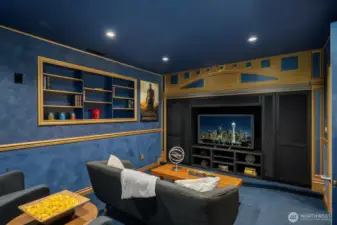 Extra spacious room that could also be a workout space, office/den or additional (fifth) bedroom!