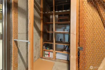 This additional storage space located in the garage is exclusively designated for Unit #204, providing secure and convenient access.