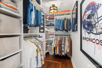 Master Bedroom with walk-in